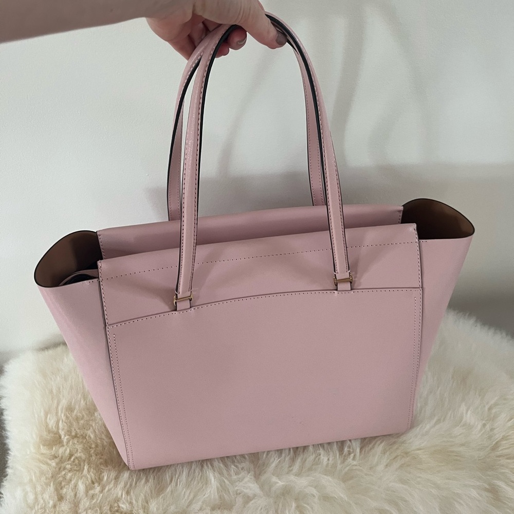 Tory Burch Light Pink Tote Bag - Picture 2 of 15